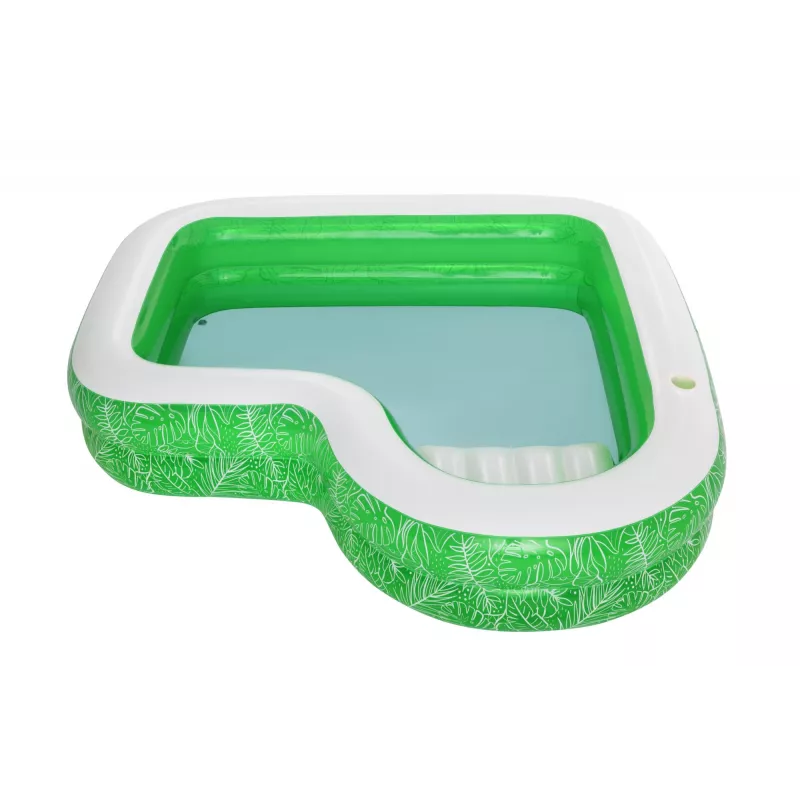 Bestway 7'7 inch x 7'7 inch x 20 inch/2,31m x 2,31m x 51cm Tropical Paradise perebassein