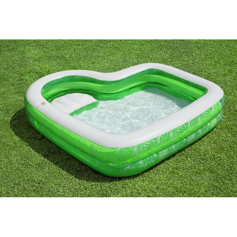 Bestway 7'7 inch x 7'7 inch x 20 inch/2,31m x 2,31m x 51cm Tropical Paradise perebassein