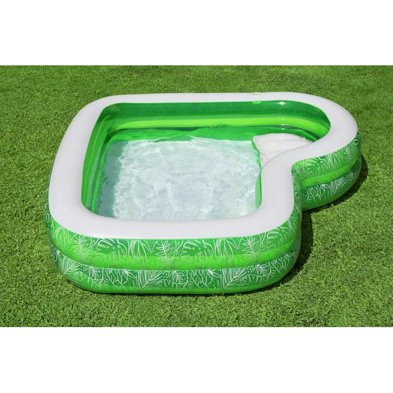Bestway 7'7 inch x 7'7 inch x 20 inch/2,31m x 2,31m x 51cm Tropical Paradise perebassein