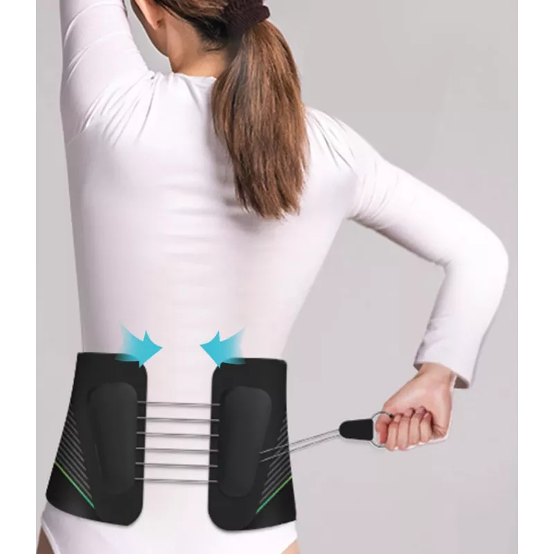 Seljatoe massaaživöö HoMedics must kangas