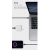 USB-C – USB-C kaabel Orsen S53, 1 m, 3 A, punane
