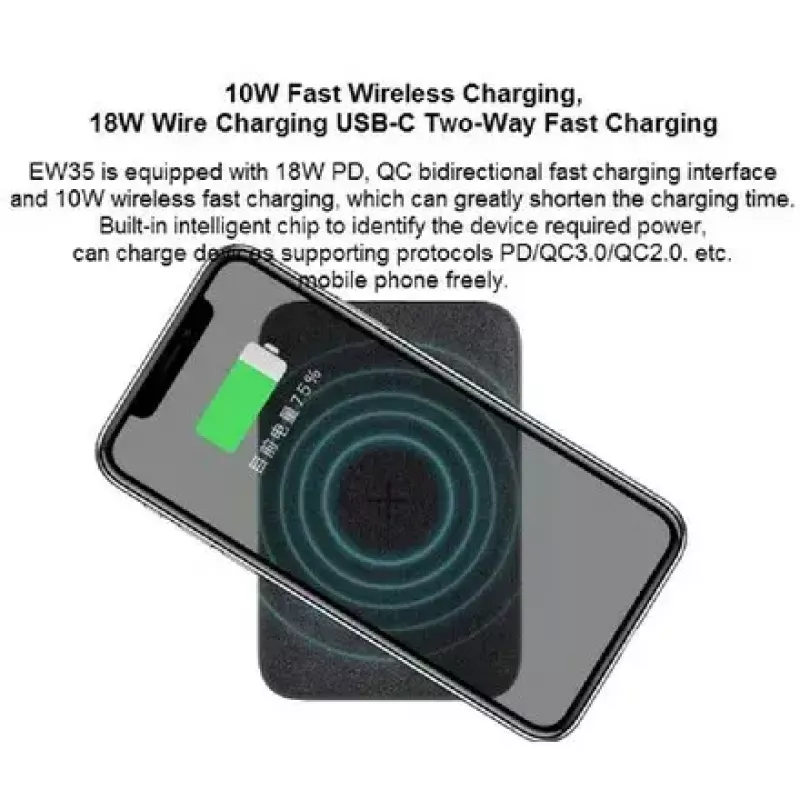 Kaasaskantav akupank Orsen EW35 10000mAh
