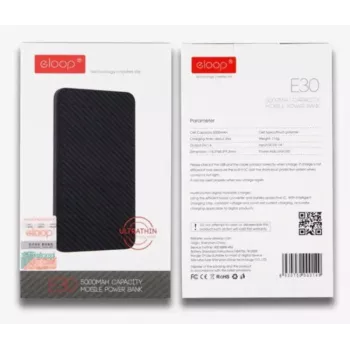 Kaasaskantav akupank Eloop E30 5000mAh