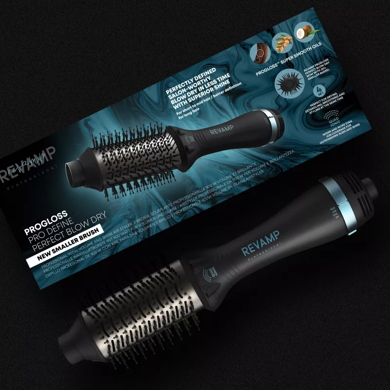 Revamp Progloss Pro Define Perfect Blow Dry kuumaõhuhari Soe Must 900 W 3 m