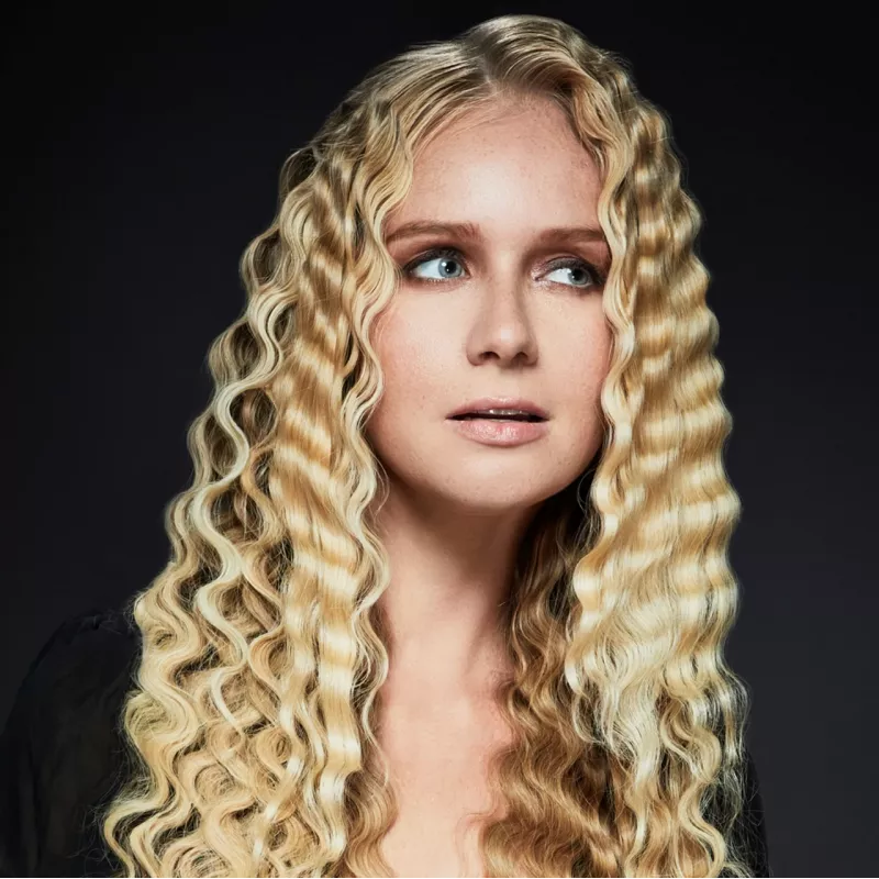 Revamp Progloss Deep Beach Waver tekstureerimistangid Warm Must 3 m