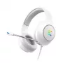 Zalman ZM-HPS310 WH kõrvaklapid/peakomplekt juhtmega Peapael Mängimine Valge