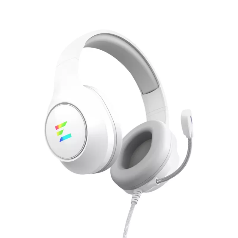 Zalman ZM-HPS310 WH kõrvaklapid/peakomplekt juhtmega Peapael Mängimine Valge