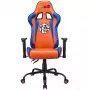 PC mängutool Subsonic DBZ polsterdatud polsterdatud iste hall oranž 125 kg