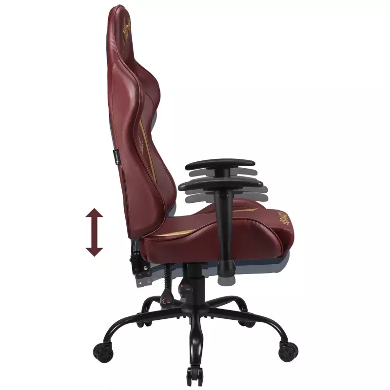 PC mängutool Subsonic Hogwarts polsterdatud polsterdatud iste Pruun 125 kg