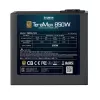 Zalman ZM850-TMX TerraMax 80 PLUS KULDNE toiteplokk 850W / täismoodulne 99,9% aktiivne PFC / üksik toiteallikas Must