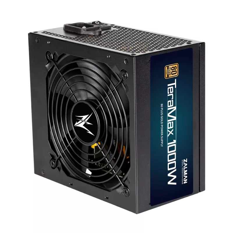 Zalman ZM1200-TMX TerraMax 80 PLUS GOLD toiteplokk 1200W/Täismodulaarne 99,9% aktiivne PFC/Üksik toiteplokk