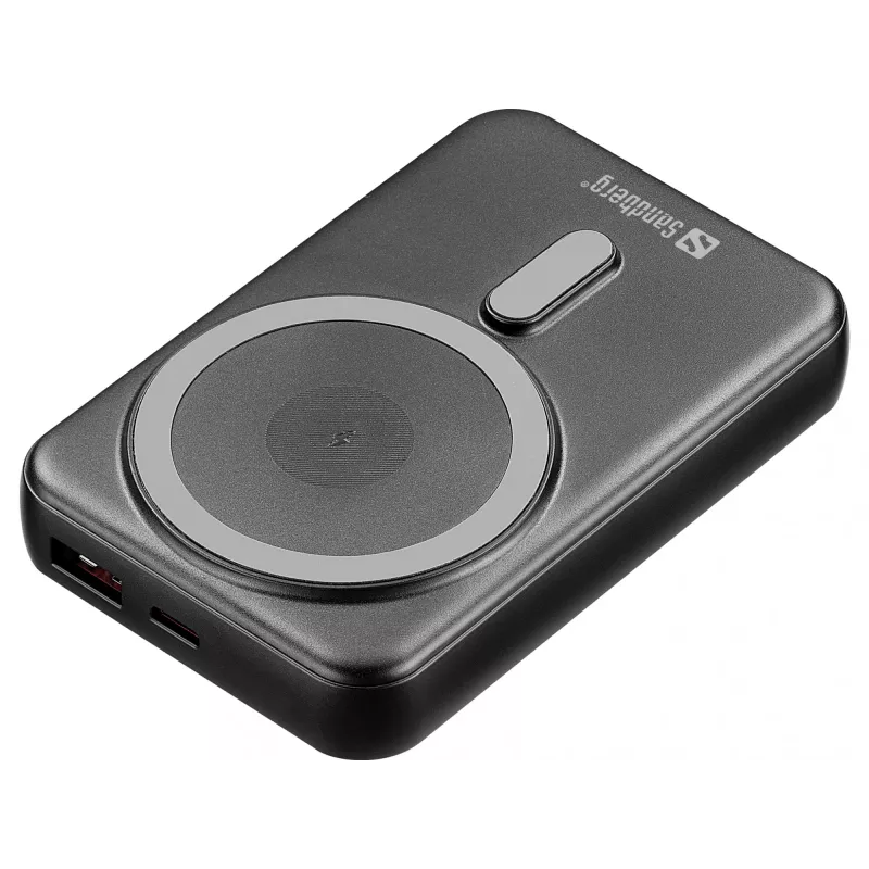 Kaasaskantav akupank Sandberg Mag Wireless Powerbank 10000, 10000 mAh