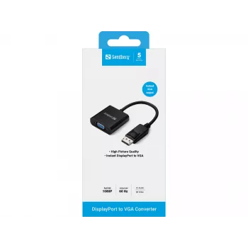 Adapter DisplayPort VGA-le Sandberg