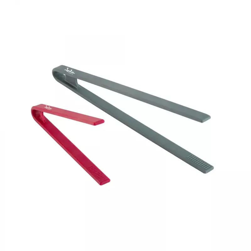 Köögitangid JATA HACC4522 293 mm Silikoon Roostevaba teras Hall Punane