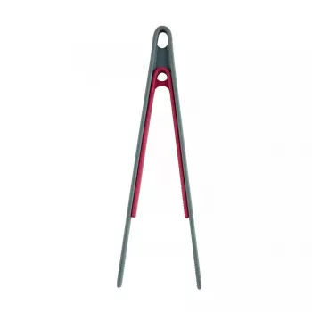 Köögitangid JATA HACC4522 293 mm Silikoon Roostevaba teras Hall Punane