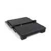 Kontaktgrill JATA JEGR1107 1000W Must roostevaba teras Pöördnuppjuhtimine