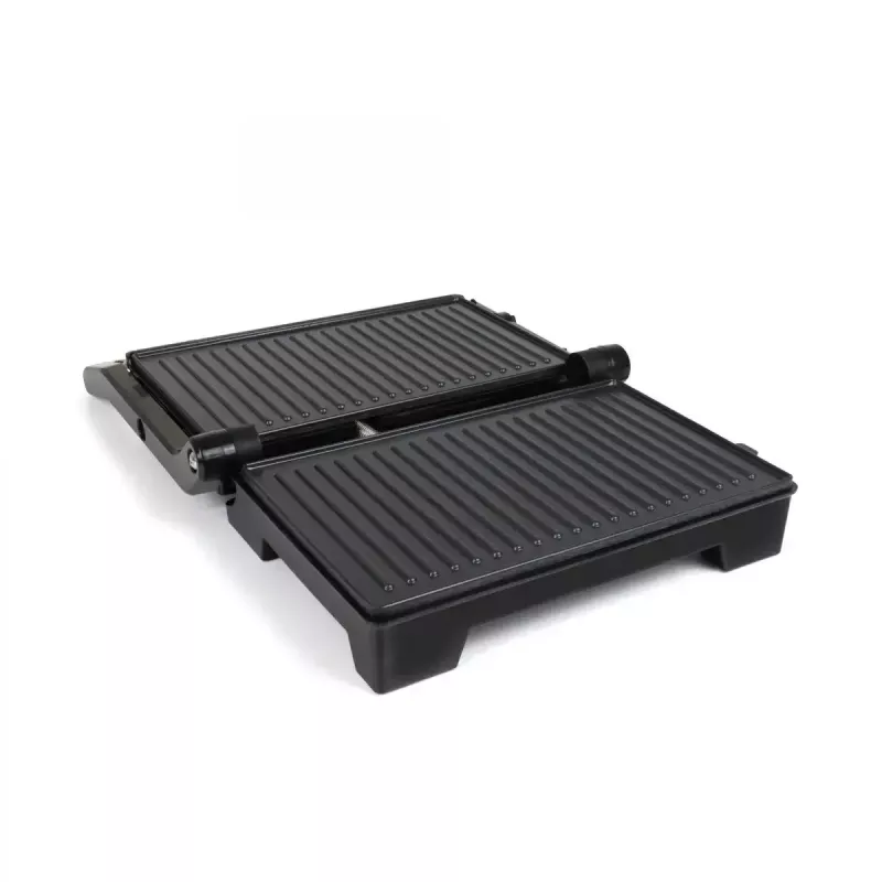 Kontaktgrill JATA JEGR1107 1000W Must roostevaba teras Pöördnuppjuhtimine