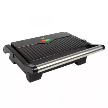 Kontaktgrill JATA JEGR1107 1000W Must roostevaba teras Pöördnuppjuhtimine