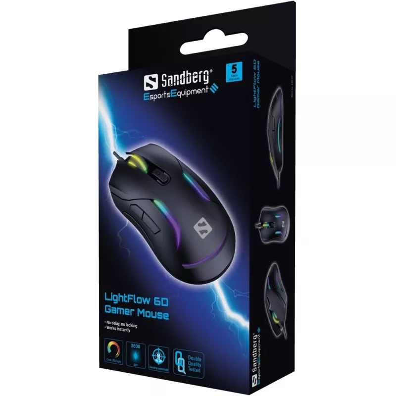 Hiir Sandberg LightFlow 6D USB tüüp-A