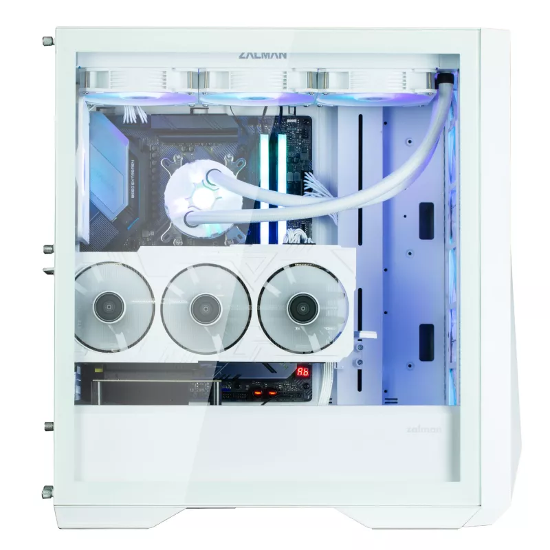 PC Case Zalman Z9 Iceberg MS Valge Midi Tower