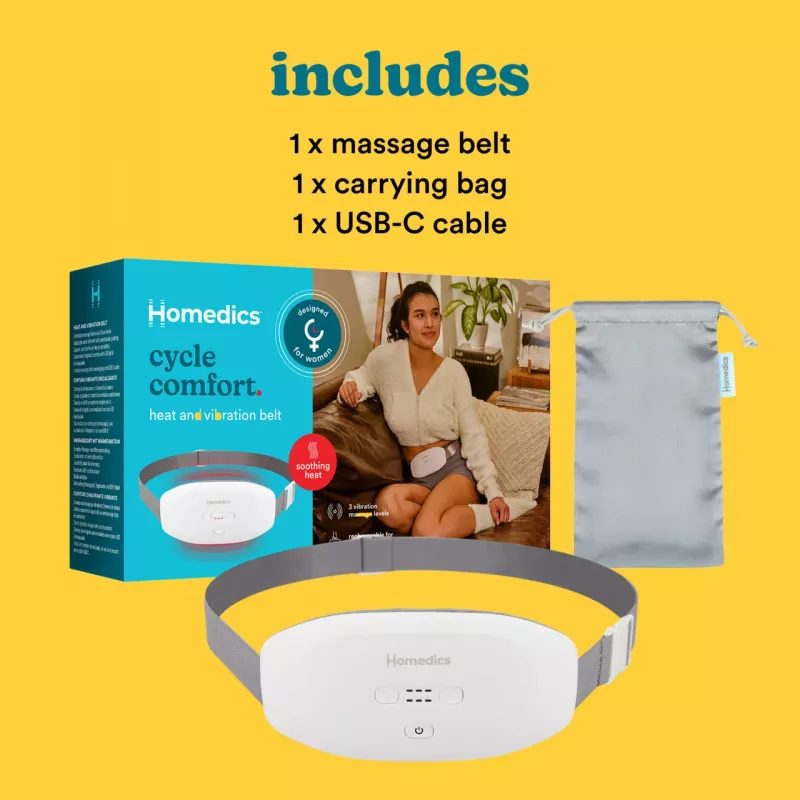 Massaaživöö HoMedics WMH-200H vibratsioonimassaaž valge