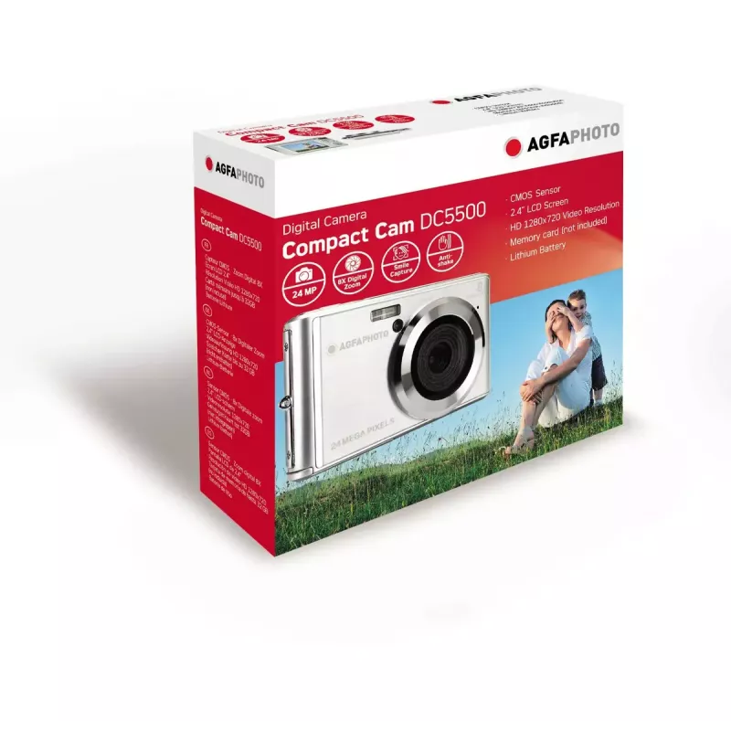 Digitaalne kaamera AGFA Realishot DC5500 — 16 MP, 3x optiline suum