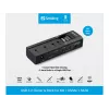 Sandberg USB 3.2 kloonija ja dokk M2 + NVMe + SATA jaoks