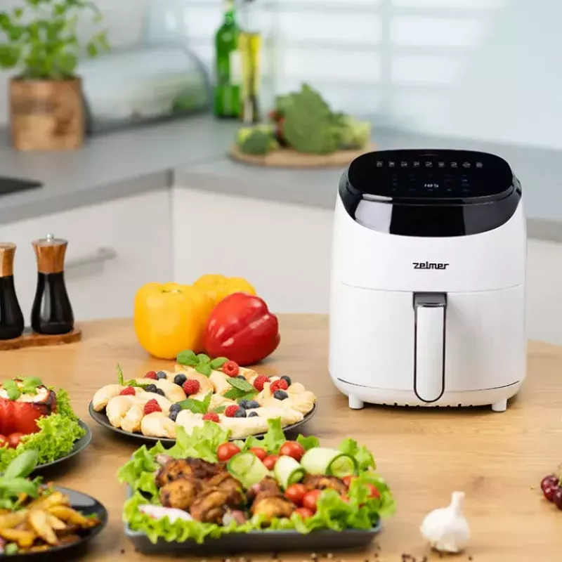 Madalarasvafritüür Zelmer ZAF3551W 3,5 L 1200 W Must Valge