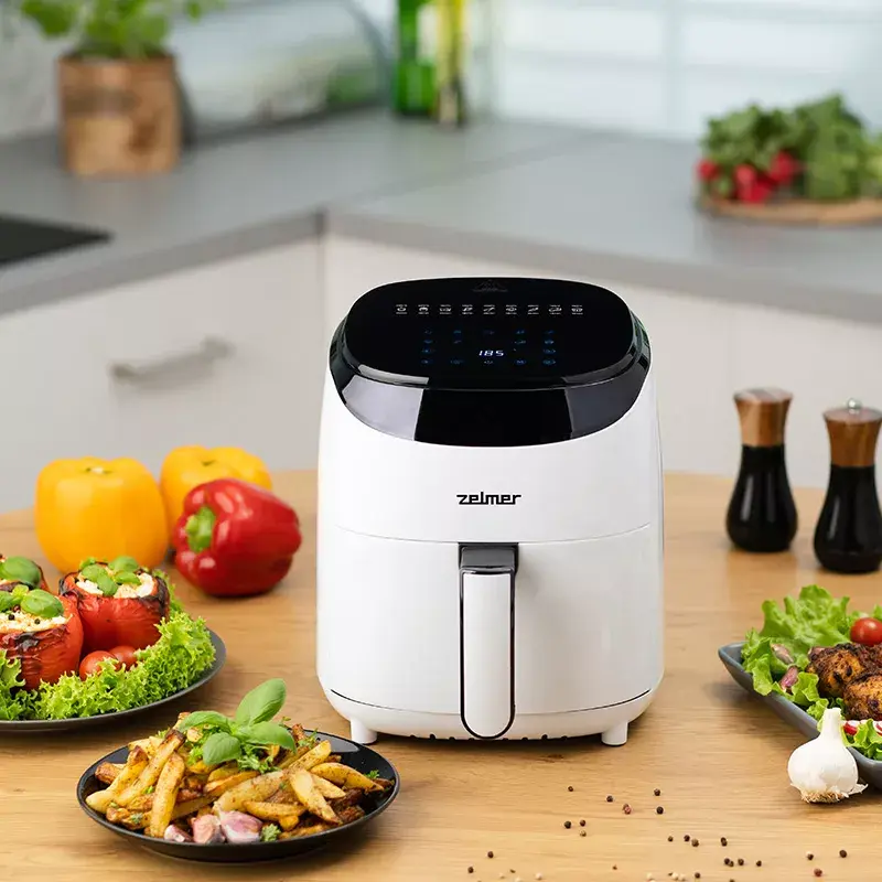 Madalarasvafritüür Zelmer ZAF3551W 3,5 L 1200 W Must Valge