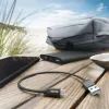 Hama 00201600 USB-kaabel USB 2.0 0,2 m USB A USB C Must