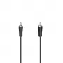 Hama 00205099 helikaabel 3 m RCA must isane-isasele Magnetiliselt varjestatud