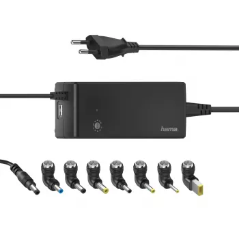 Hama 00200004 mobiilseadme laadija Sülearvuti Must Vahelduvvool Siseruumidesse