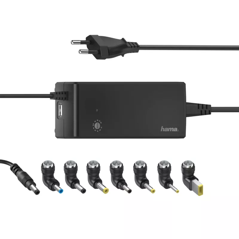 Hama 00200004 mobiilseadme laadija Sülearvuti Must Vahelduvvool Siseruumidesse