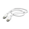 Hama 00183330 USB-kaabel USB 2.0 1 m USB C Valge