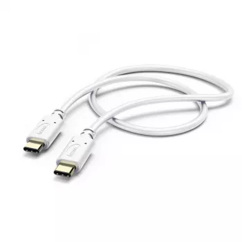 Hama 00183330 USB-kaabel USB 2.0 1 m USB C Valge