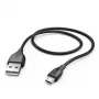 Hama 1,4 m USB-kaabel (USB2.0-A / USB2.0 Micro-B), USB A, Micro-USB B, must