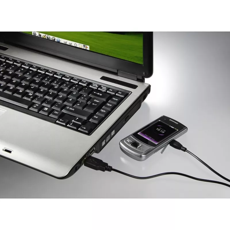 Hama 1,4 m USB-kaabel (USB2.0-A / USB2.0 Micro-B), USB A, Micro-USB B, must