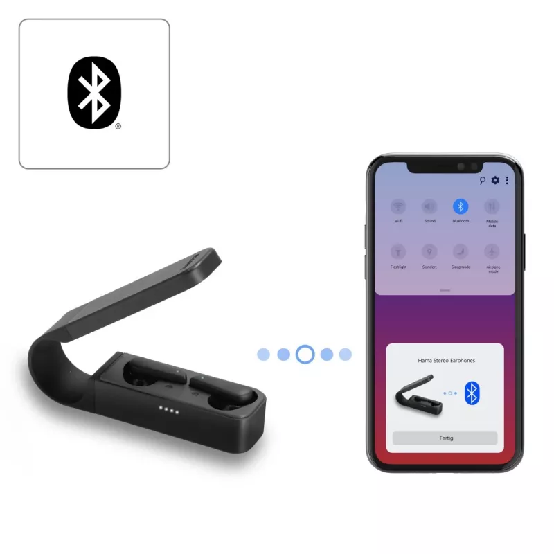 Hama Spirit Pocket kõrvaklapid True Wireless Stereo (TWS) kõrvasisesed kõned/muusika Bluetooth must