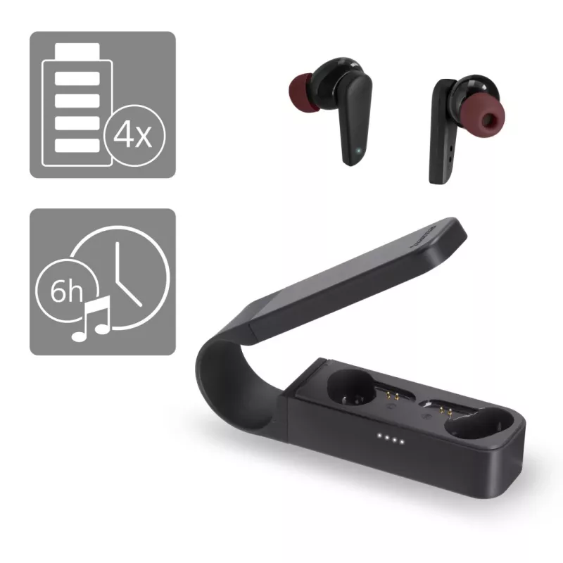 Hama Spirit Pocket kõrvaklapid True Wireless Stereo (TWS) kõrvasisesed kõned/muusika Bluetooth must