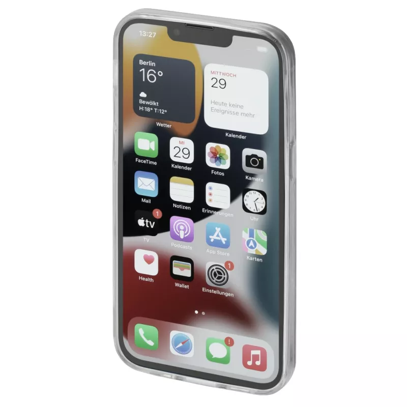 Hama Crystal Clear mobiiltelefoni ümbris 17 cm (6.7 tolli) Kaitseümbris Läbipaistev