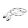 Hama 00183328 USB-kaabel USB 2.0 1,5 m USB-C valge
