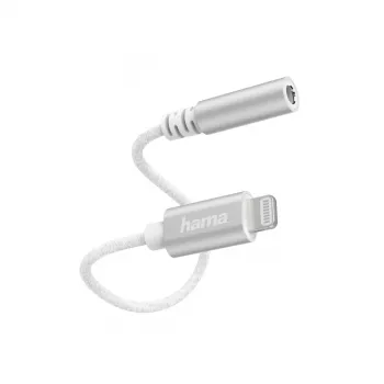 Hama 00187210 lightning-kaabel valge
