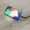 Hama Stand USB-kaabel USB 2.0 1,5 m USB A Micro-USB B Must