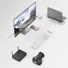 Hama 00200103 sülearvuti dokk/pordireplikaator USB 3.2 Gen 1 (3.1 Gen 1) USB-C Hall