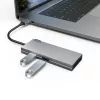 Hama 00200110 sülearvuti dokkimisjaam/pordi paljundaja USB 3.2 Gen 1 (3.1 Gen 1) USB-C Hall