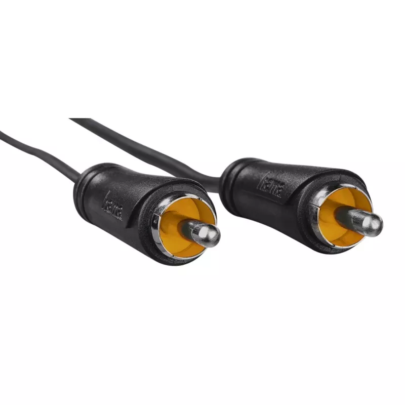 Hama 00205098 helikaabel 1,5 m RCA Must