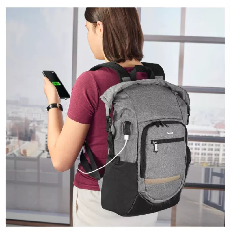 Seljakott Hama Terra 39,6 cm (15,6 tolli) Hall Kandekäepide Õlarihm