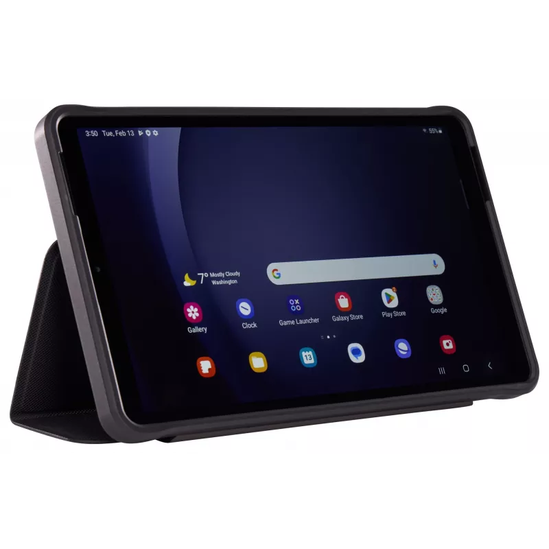Case Logic SnapView CSGE2196 must kaitsekaas Samsung Galaxy Tab A9 8,7 tolli, 22,1 cm