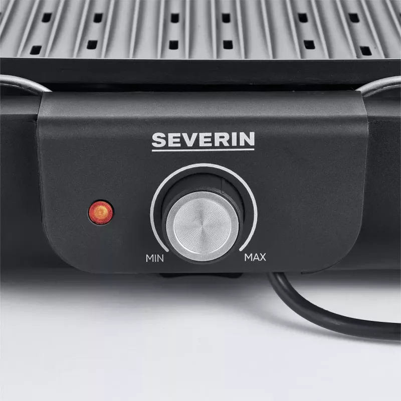 Tabletop Electric Grill Severin PG 8556 2300 W Must Roostevaba teras