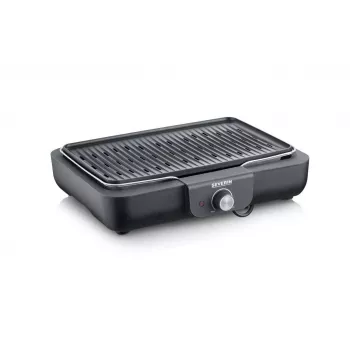 Tabletop Electric Grill Severin PG 8556 2300 W Must Roostevaba teras